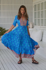 Tessa Maxi Dress - Take me on Vacay