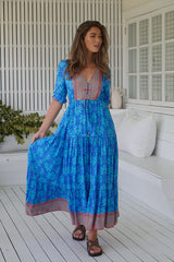 Tessa Maxi Dress - Take me on Vacay