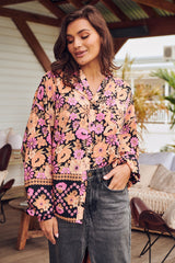 Novella Shirt - Apricot Blossom