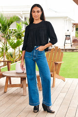 Chantelle Top ~ Black - Salena