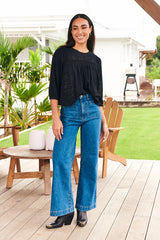 Chantelle Top ~ Black - Salena