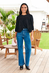 Chantelle Top ~ Black - Salena
