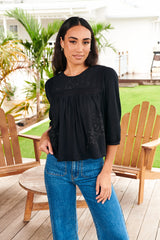 Chantelle Top ~ Black - Salena