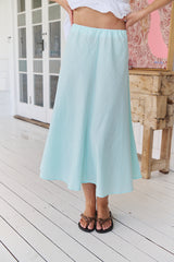 Willow Skirt Turquoise- Still Colour