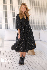 Boheme Midi Dress - Love is all around