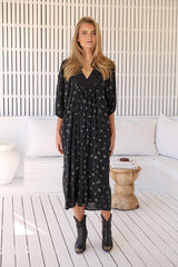 Boheme Midi Dress - Love is all around