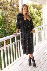 Boheme Midi Dress - Love is all around