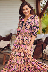 Chelsea Maxi - Apricot Blossom