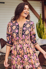 Chelsea Maxi - Apricot Blossom