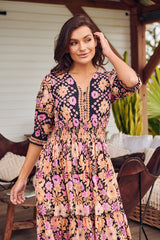 Chelsea Maxi - Apricot Blossom