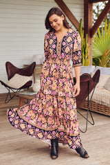 Chelsea Maxi - Apricot Blossom