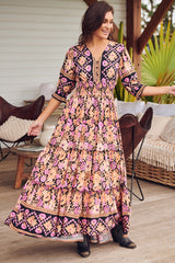 Chelsea Maxi - Apricot Blossom