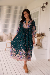 Boheme Midi Dress - Estella