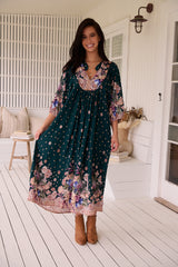 Boheme Midi Dress - Estella