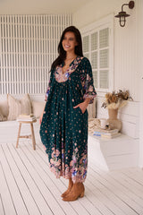 Boheme Midi Dress - Estella