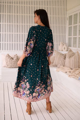Boheme Midi Dress - Estella
