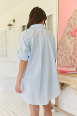 River Shirt Sky Blue- Still Colour