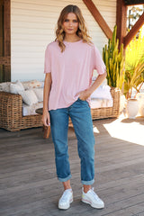 Nina Tee - Silver Pink