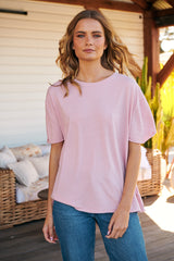 Nina Tee - Silver Pink