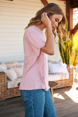 Nina Tee - Silver Pink