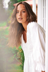 Kaia Blouse -Light Chalk - Odd Molly