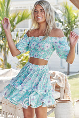 Miri Mini Skirt - Alabama