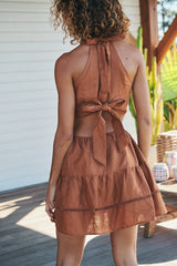 Olivia Mini Dress - Gingernut