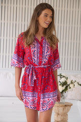 Blair Shirt Dress - Florian