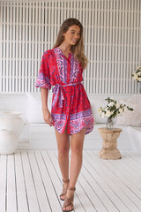 Blair Shirt Dress - Florian