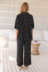 Samara Shirt - Love is all around Black