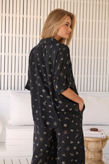 Samara Shirt - Love is all around Black