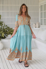 Tessa Maxi Dress - Arabian Nights