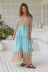 Tessa Maxi Dress - Arabian Nights