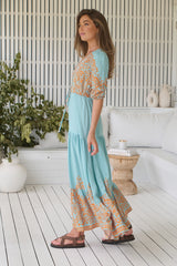 Tessa Maxi Dress - Arabian Nights
