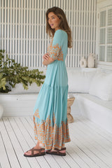 Tessa Maxi Dress - Arabian Nights