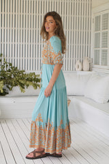 Tessa Maxi Dress - Arabian Nights