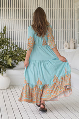 Tessa Maxi Dress - Arabian Nights
