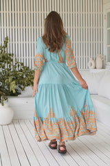 Tessa Maxi Dress - Arabian Nights