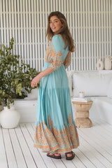 Tessa Maxi Dress - Arabian Nights