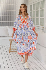 Boheme Midi Dress - Symi