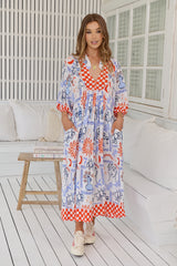 Boheme Midi Dress - Symi