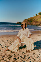 Cabarita blouse - Salt