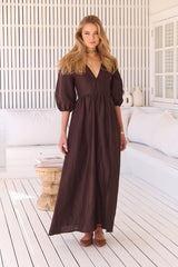 Aura Dress - Chocolate Wanderlust
