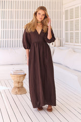 Aura Dress - Chocolate Wanderlust