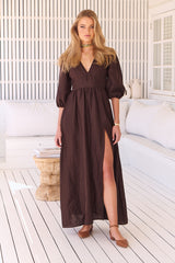 Aura Dress - Chocolate Wanderlust