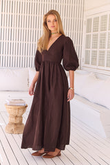 Aura Dress - Chocolate Wanderlust