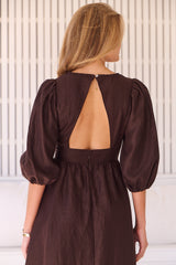 Aura Dress - Chocolate Wanderlust