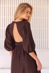 Aura Dress - Chocolate Wanderlust