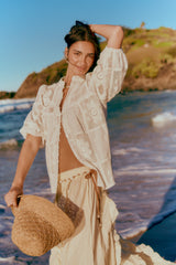 Cabarita blouse - Salt