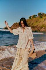 Cabarita blouse - Salt